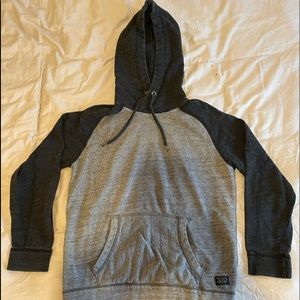 Black and grey American Eagle sweatshirt/hoodie